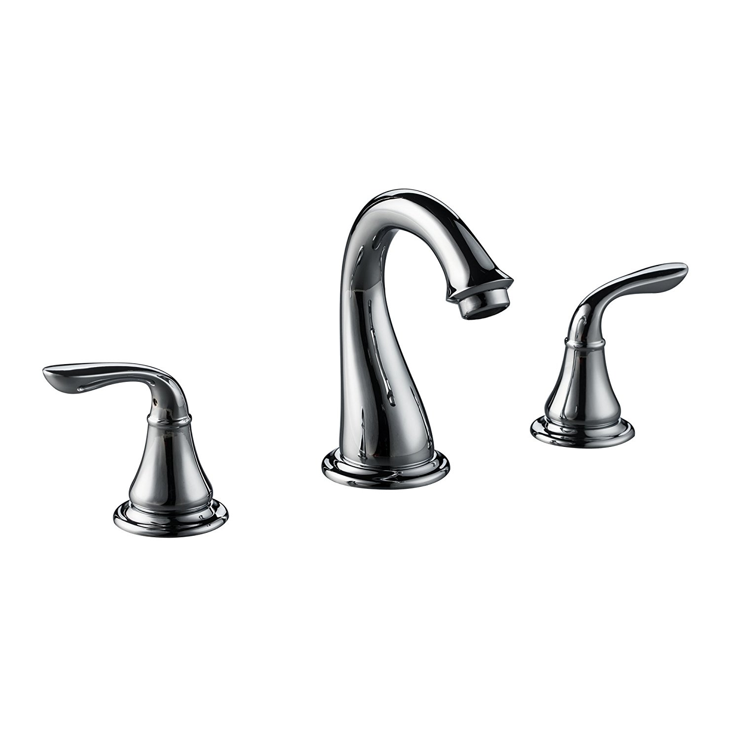 Surrey Dual Handle Bathroom Sink Faucet with Pop-up Drain